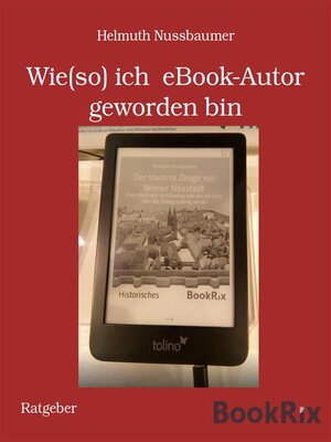 cover image of Wie(so) ich  eBook-Autor geworden bin